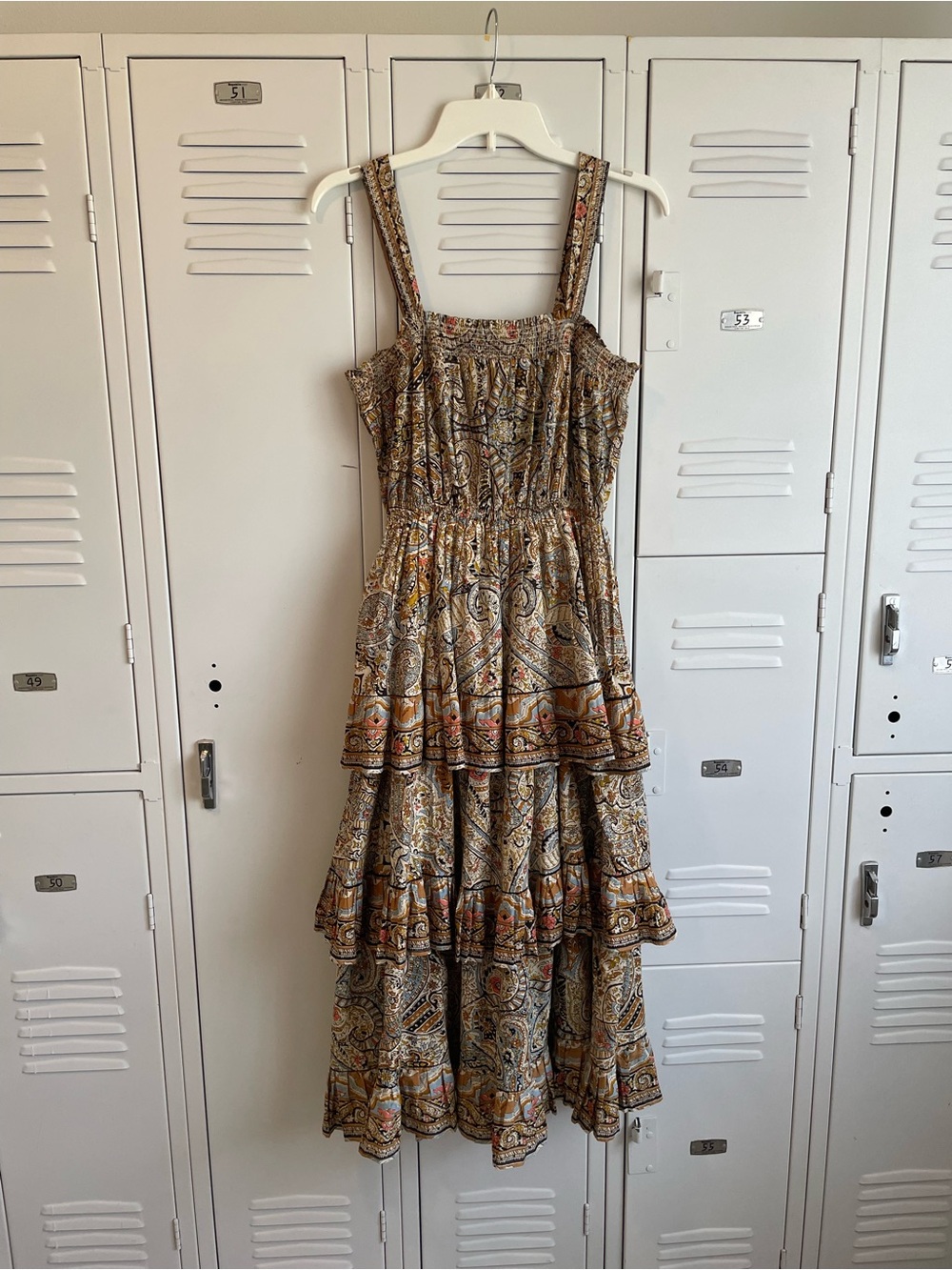 Cleobella Tiered Boho Cotton Dress - Picture 4 of 10